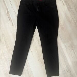 White House Black Market Black Ankle Jeans size 12